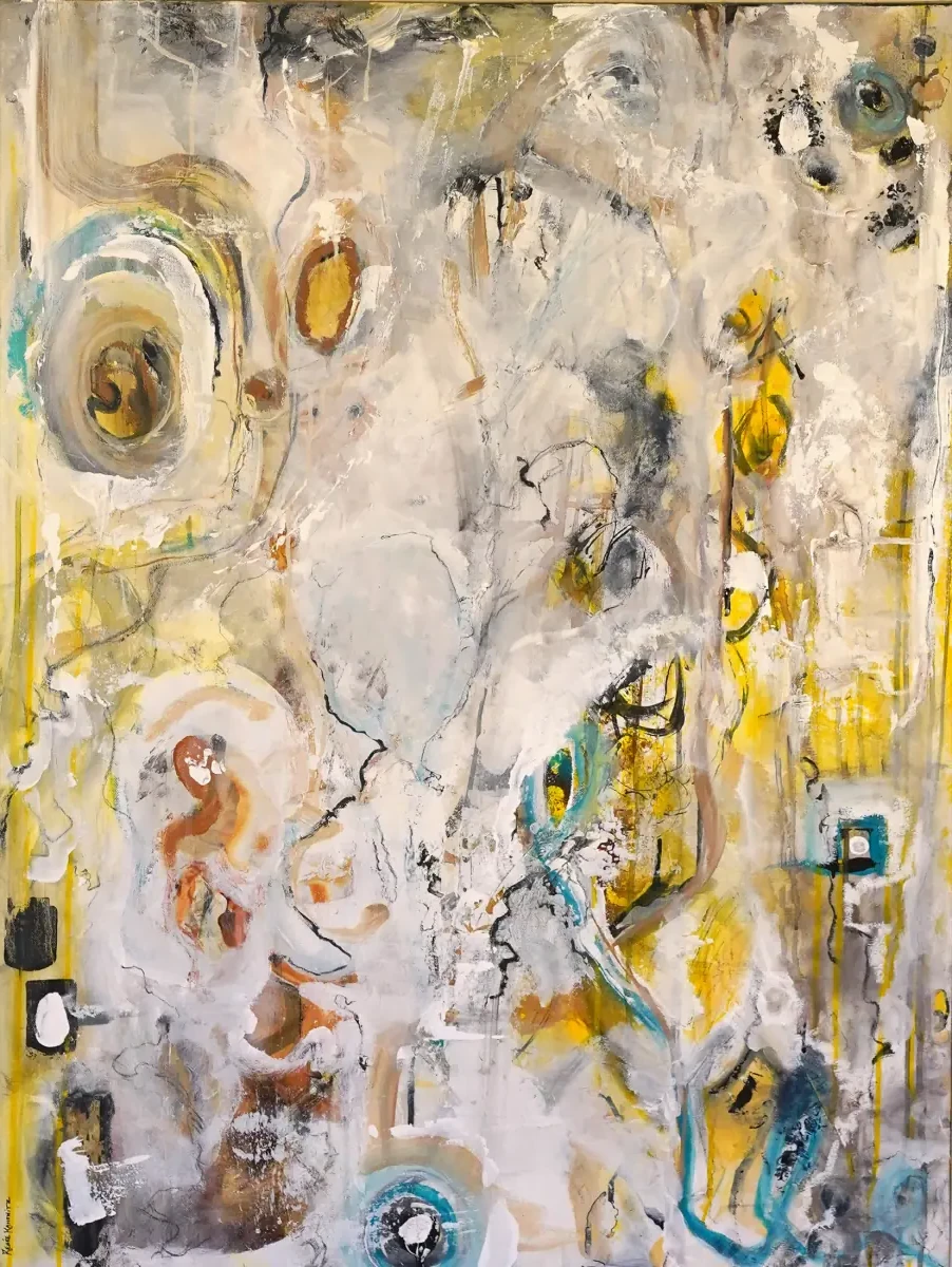 Silent Voices II, a painting by Renée Kanowitz
