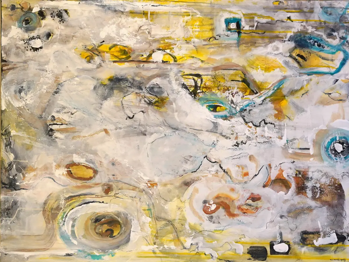 Untitled (Archive 05), a painting by Renée Kanowitz
