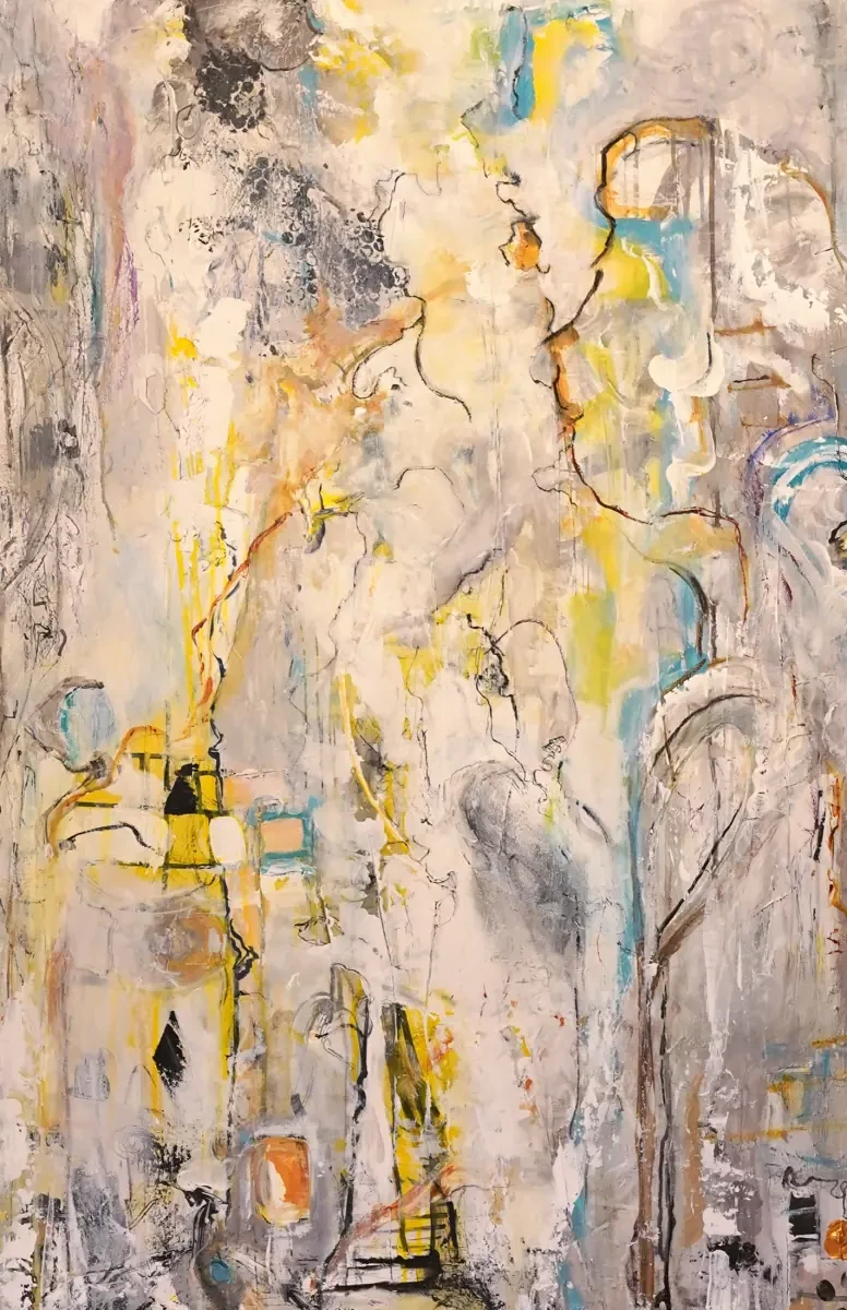 Silent Voices I, a painting by Renée Kanowitz