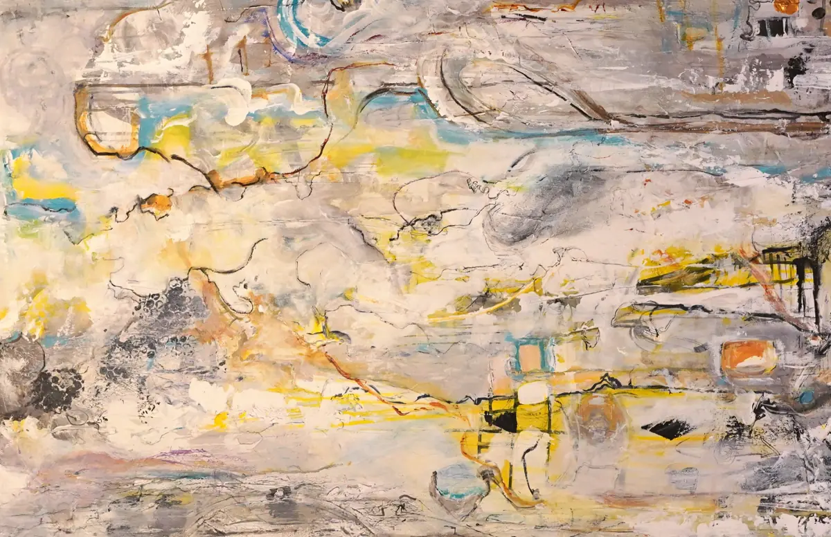 Untitled (Archive 02), a painting by Renée Kanowitz