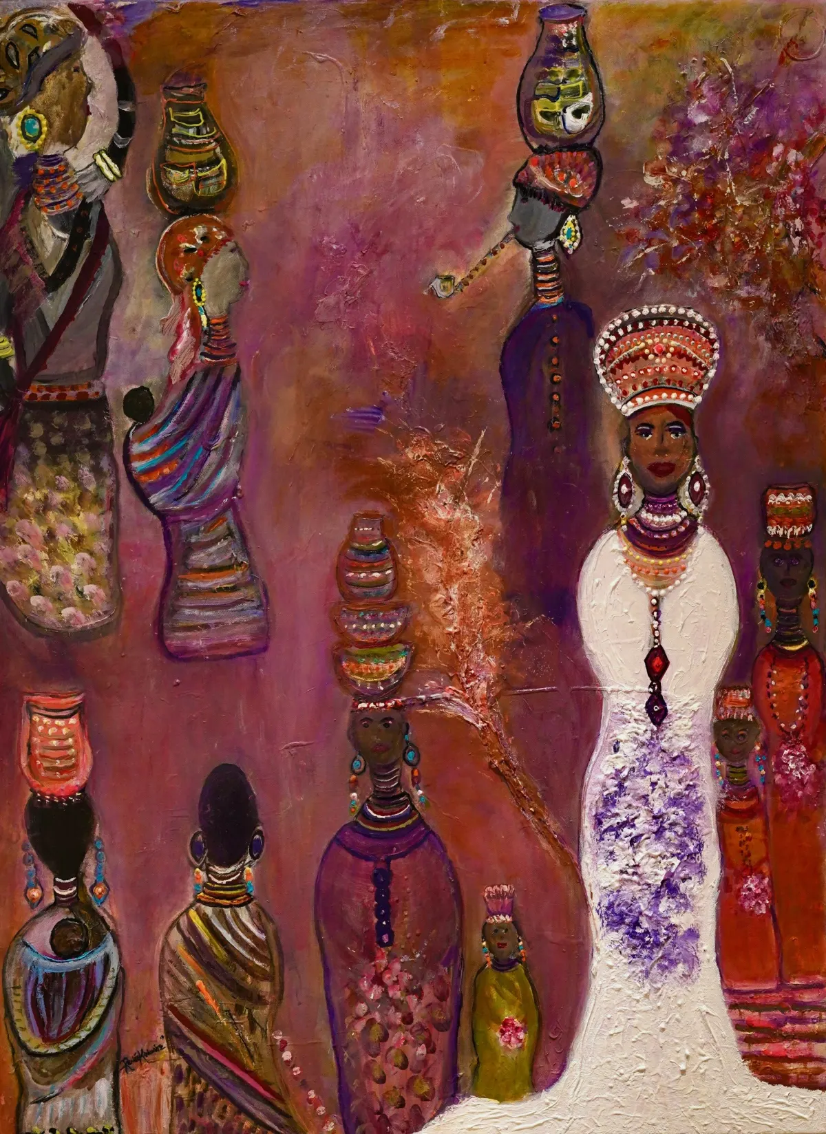 Untitled (Archive 01), a painting by Renée Kanowitz