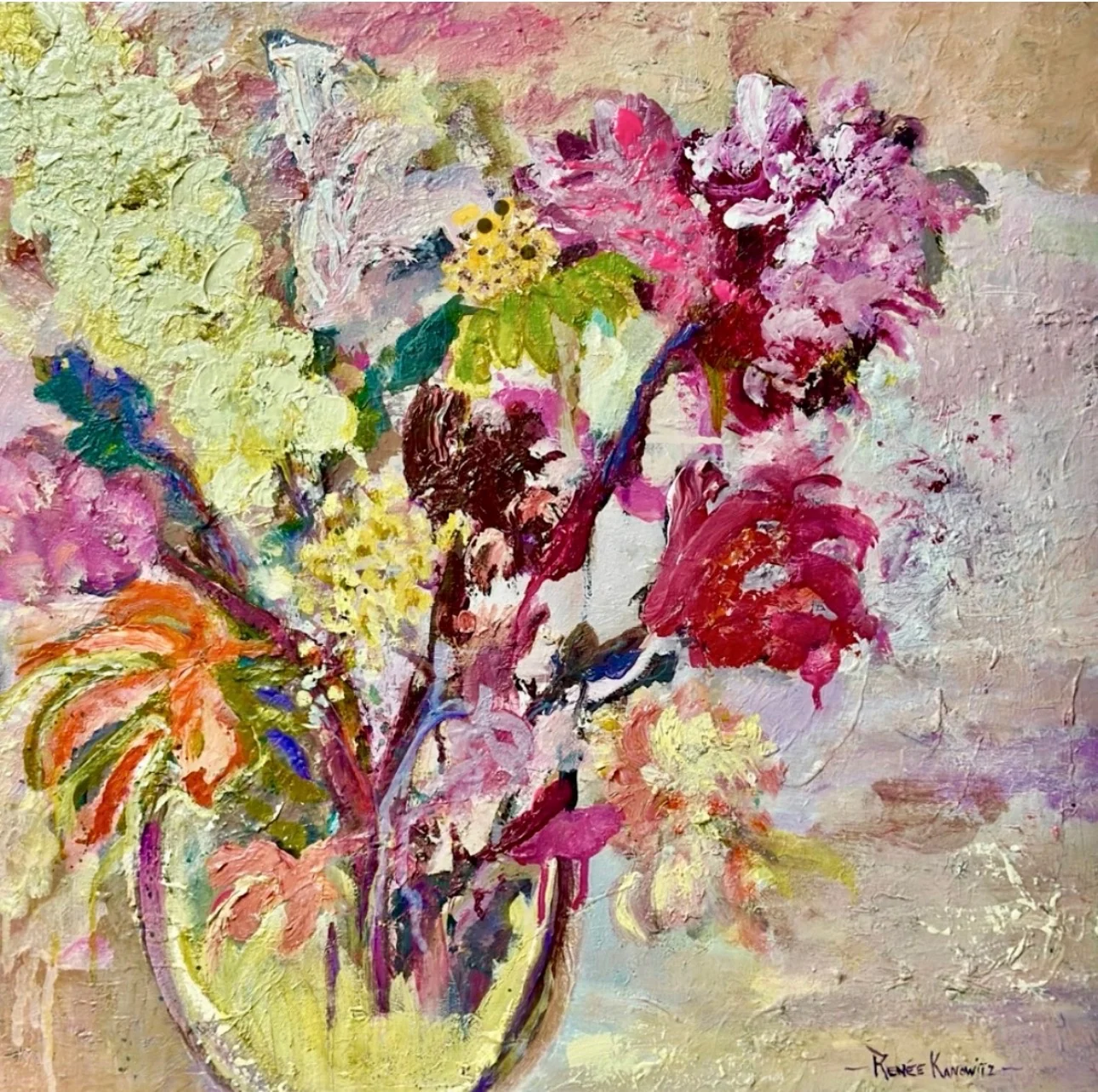 Untitled (Archive 20), a painting by Renée Kanowitz